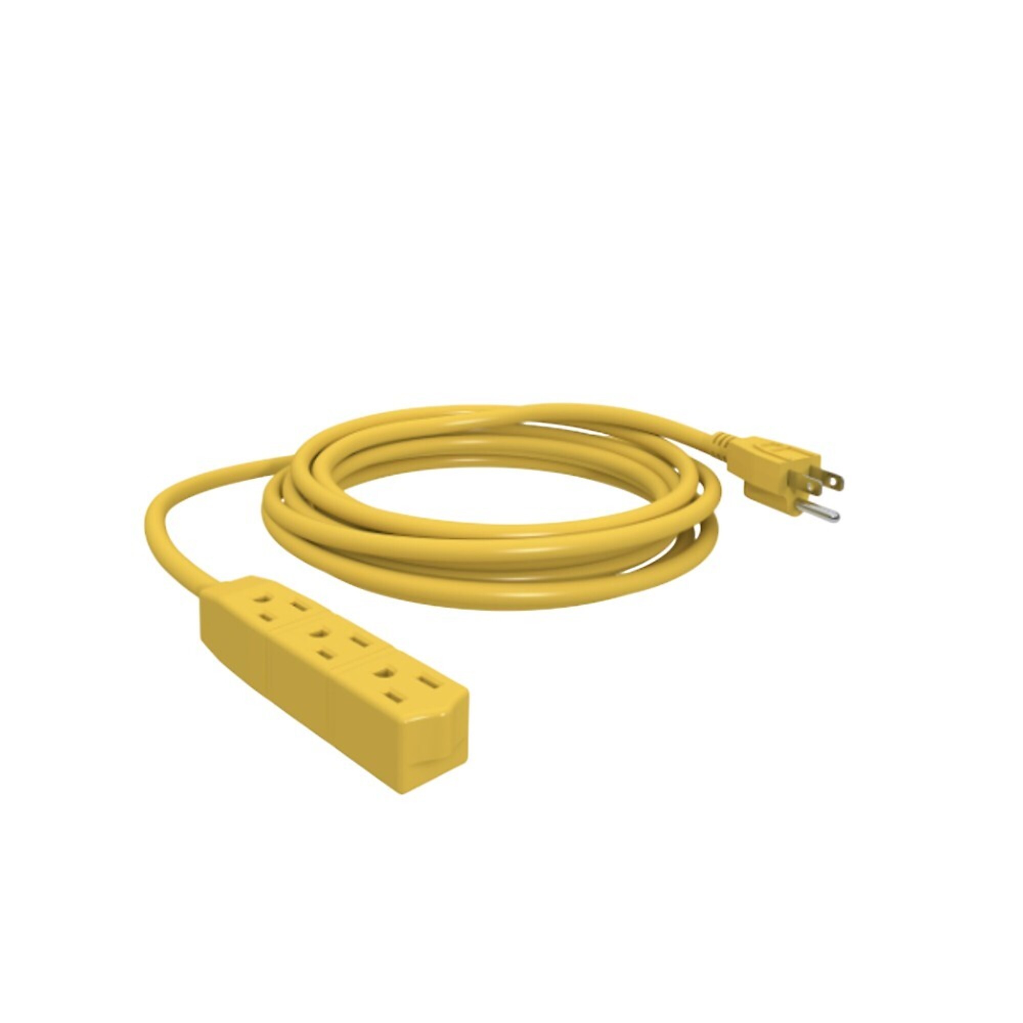 CordMax Shop Extension Cord 12ft Yellow Model CMS12Y